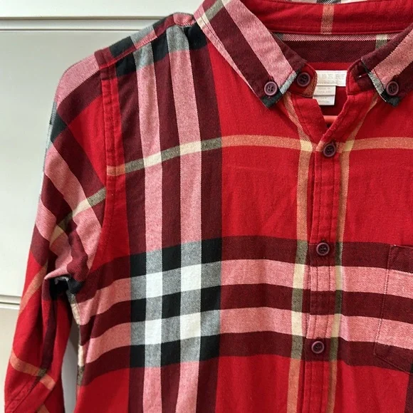 Burberry Children Button Down Long Sleeve - Picture 2 of 7